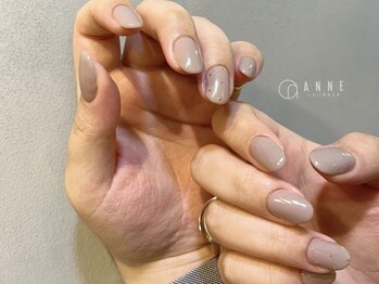 アンネ 東心斎橋店(ANNE)/ヌーディーネイル ari