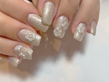 キラネイル アンド アイラッシュ by World Beauty(KIRA)/フラワーネイル