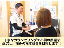 中之口いのまた接骨院/２・カウンセリング