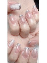 スペードキューネイル 新宿店(Spade Q Nail)/ガラスフレンチ