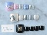 【華やかな足元に】￥6160より フットジェルデザインアート