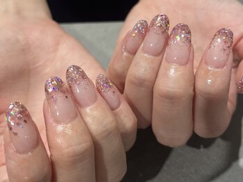 アンドローブ 銀座店(&robe)/ラメグラデーション