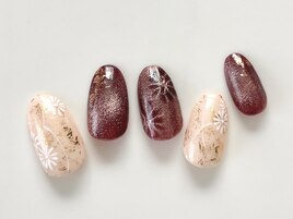 マグネットネイル　和柄　着物