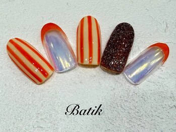 バティックネイル 川崎店 ネイル アイラッシュ(Batik Nail)/持ち込みデザインアート９０分