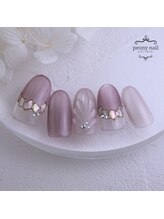 ピオニーネイル(peony nail)/マーメイドシェル