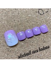 セレクトネイル ココ 秦野店(SELECT NAIL COCO)/フット　グラデ