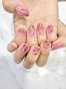 バレンタイン ハート星