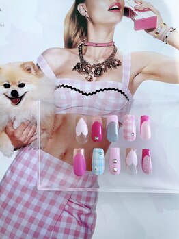 エムディーエーネイル(M.D.A NAiL)/Barbie nail☆