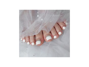 ノエル(NOEL)/ホワイトネイル　フット