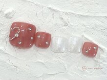 ネイルメゾン 池袋店(NAIL MAISON)/キラうるハートチェーン￥5980