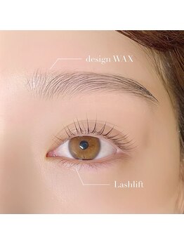 アトリエ ロータス 仙台駅前店(Atelier LOTUS)/ラッシュリフト＋眉ワックス