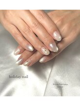 レモン(Lemon)/ホワイトホリデーネイル