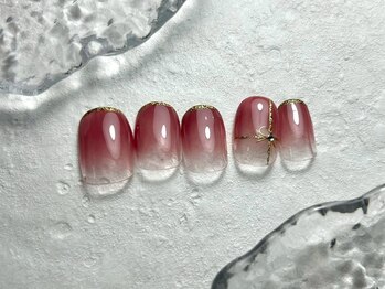 《パラジェル・フィルイン・マグネット》Nail Salon Raize都島駅前店【Hawaii館】/12月マンスリーデザイン【6000】