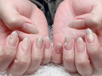 レアネイル 新宿(le'a nail)/ミラーアートネイル