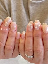 ル ソレイユ(Le soleil)/クリスマスネイル　by mikiko