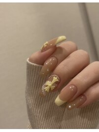 ちゅるん春ネイル♪