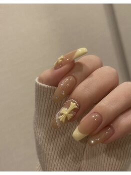 ちゅるん春ネイル♪