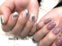 ネイルトリート 茨木駅前店(NAIL TREAT)/ニュアンスネイル