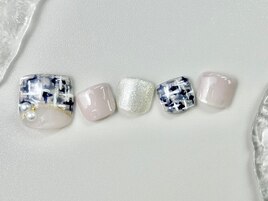 ツイードネイル【Foot‐G4-5】