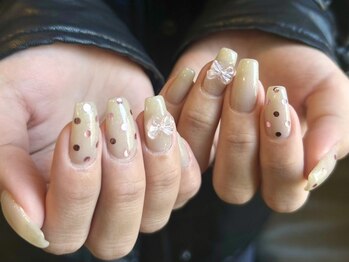 ヴィコ 堀江店(＋vico)の写真/【人気No.2★ニュアンスネイル(持ち込みOK)¥8600】自爪にコンプレックスがある方も綺麗で可愛い仕上がりに