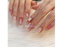 ガーベラ(Gerbera)の雰囲気（うる艶＆ちゅるんマグネット。持ち込みデザインもOK！！）