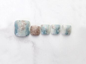 ディーネイル アイラッシュ オカザキ(DEE nail×eyelash okazaki)/A103フットプレミアム定額