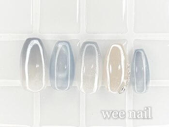 ウィー ネイル(wee nail)の写真/【実力派ネイリスト在籍のサロン】デザインでお悩みの方もご相談下さい！お客様のかわいいを叶えます☆
