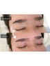 【メンズアイブロウWAｘ】保湿メイク仕上げ（毛量調整込み）