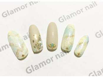 グラマーネイル(Glamor nail)/☆新作☆定額ネイルAクラス¥8800