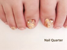 ネイルクォーター(Nail Quarter)/【Foot】 simple