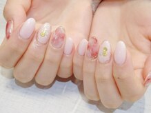 ラルネイル 大宮(Lull. nail)/＊ピンク＊タイダイ＊