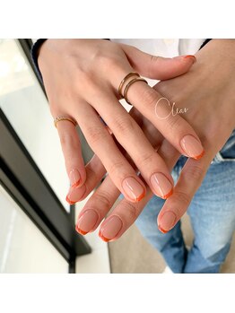 クリア(Clear)/オレンジフレンチ