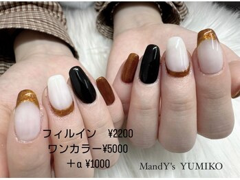 マンディーズ(MandY's)/ワンカラー/おしゃれ/ブラック