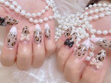 シーアンドビーネイル(C&B Nail)/持ち込みデザイン【レオパード】