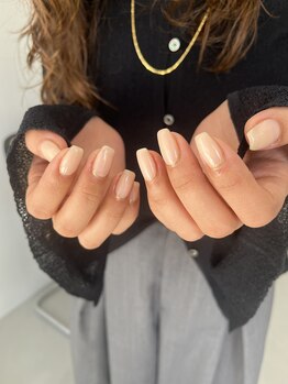ジュアネイル(jouer nail)/シンプル一癖ネイル☆