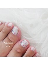 たゆ ネイル(たゆnail)/キラキラフットネイル