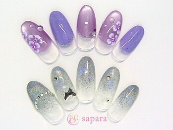 津田沼ネイルサロン サパラ(sapara)/プラチナ定額☆￥6,899　100種☆
