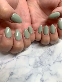 春色ワンカラーネイル☆