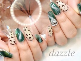 マグネットレオパードネイル