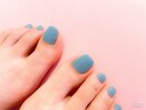 同時施術　フットネイル　ジェル