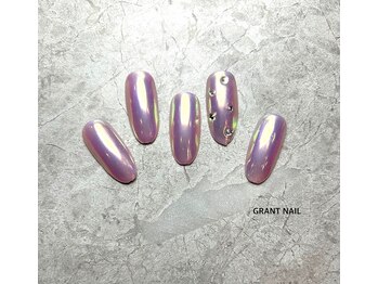 グラントネイル 和歌山店(GRANT NAIL)/ピンクオーロラ☆