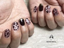 ネコ ネイル(NEKO NAIL)/レオパードネイル