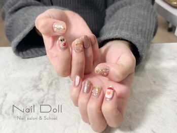 ネイルドール(Nail Doll)/クリスマスネイル