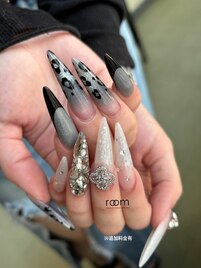 アートネイル×ロングスカルプ