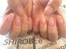 トータルサロン 白べぇーっ プラス/ナチュラルグラデーションネイル