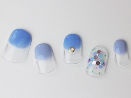 梅雨カラー♪紫陽花風に♪