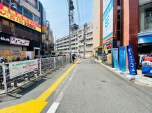 奥に進むと駐輪場が見えてきます☆