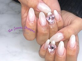 【自爪ネイル】ホワイトネイル