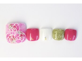 ネイルサロン アテナ(Athena)/持ち込みアート