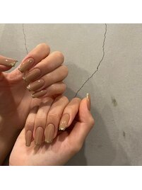 ニュアンスフレンチネイル♪